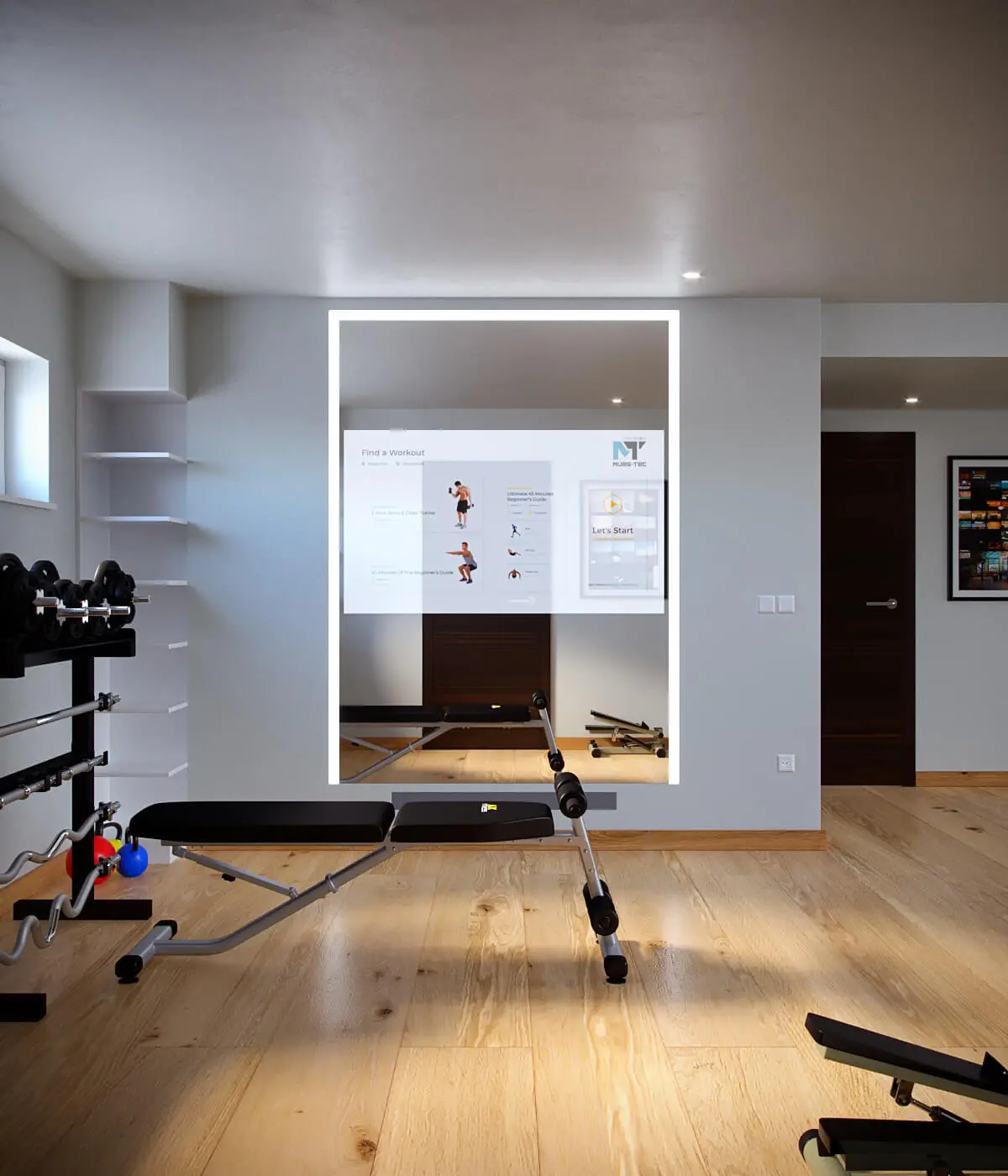 Interactive Gym Mirrors