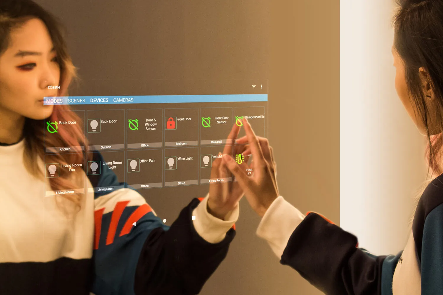 Touchscreen Mirror