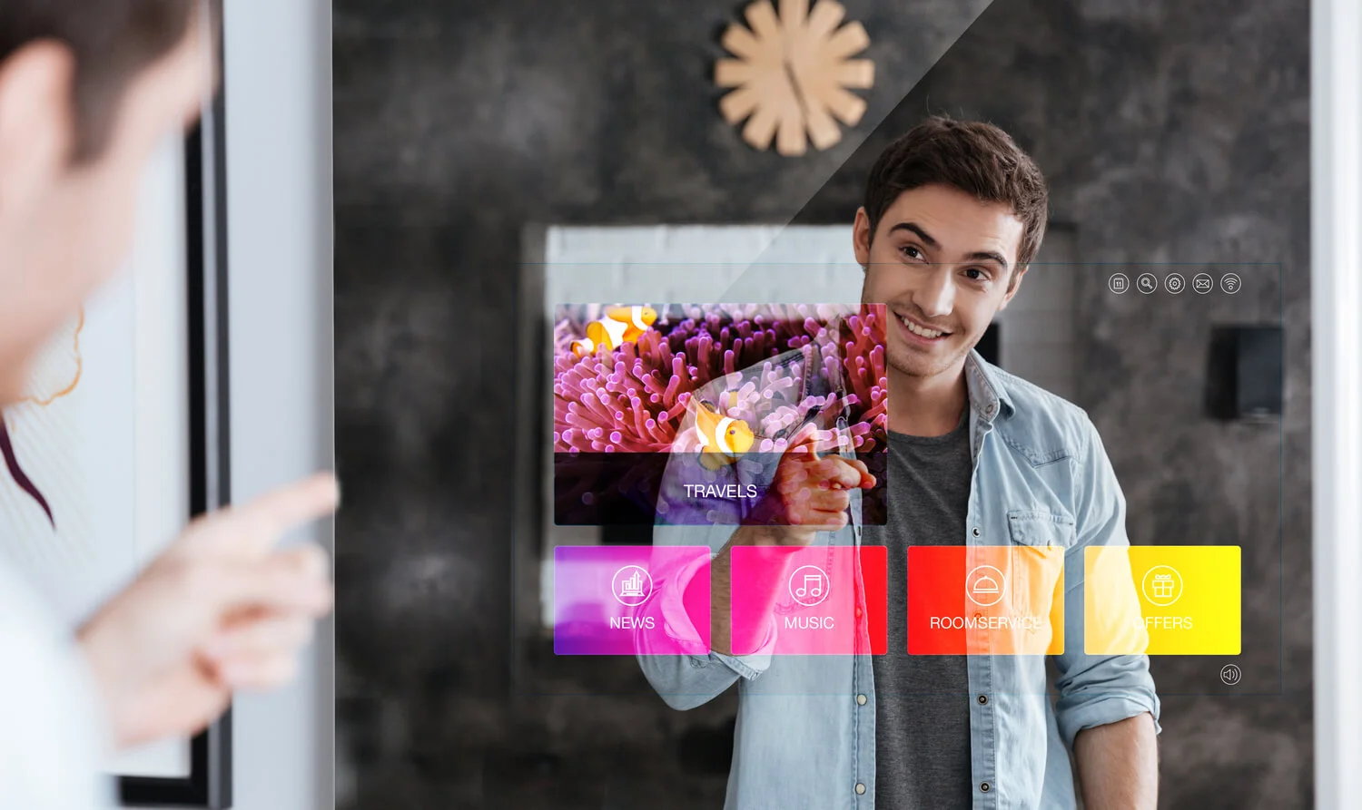 Touchscreen Mirror